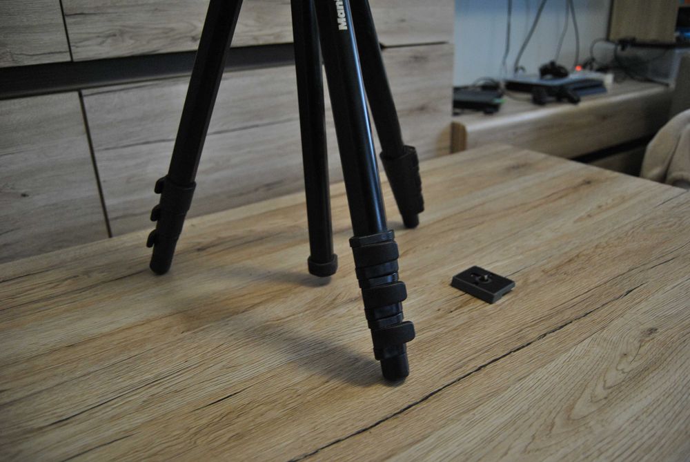 Statyw Manfrotto 725B Digi Black (Stan Bardzo Dobry)