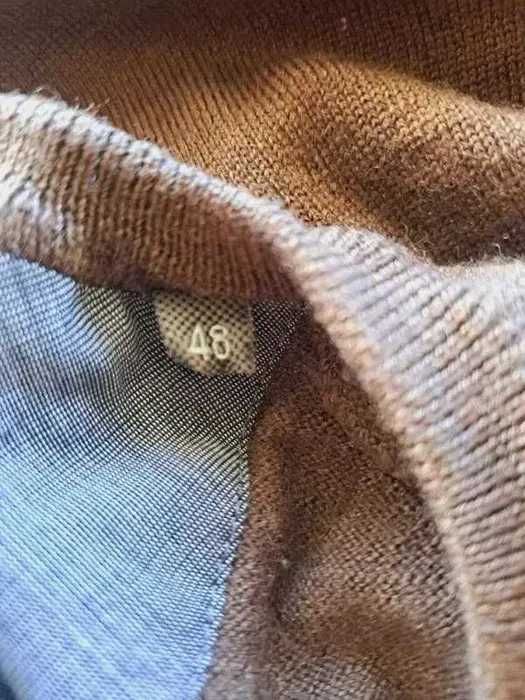 Шоколадний тепленький светр, джемпер BRAX, вовна, розмір S-M.