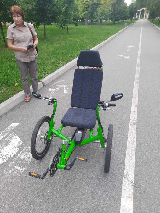 Трехколесный электровелосипед для взрослых 750Вт