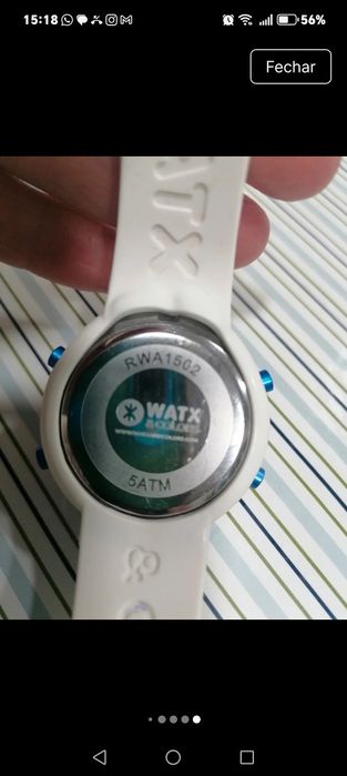 Relógio desportivo Watx
