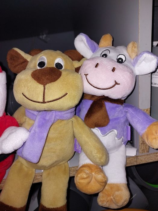 Набір м'яких іграшок від milka