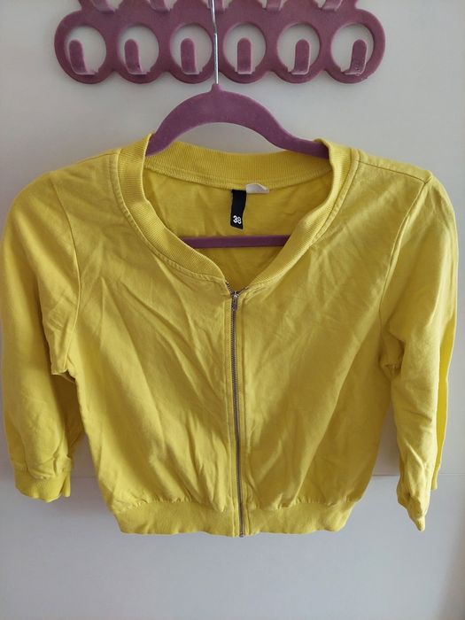 Bomberka 38 h&m nowa żółta lekko jaskrawa