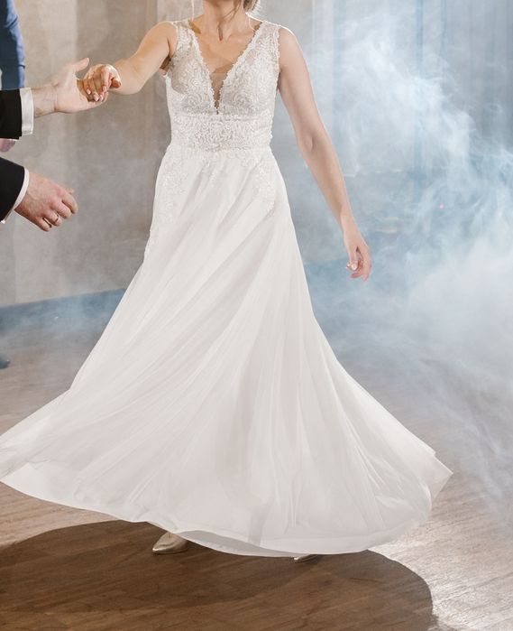 Suknia ślubna S/M Ivory