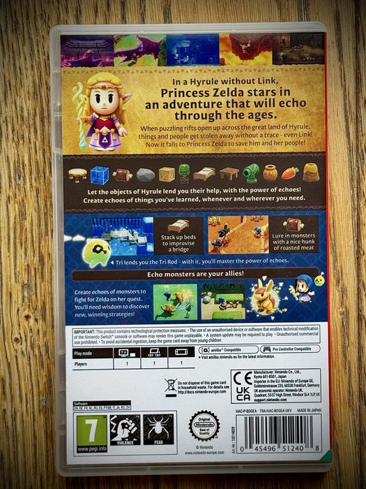 Zelda Echoes of Wisdom Nintendo Switch