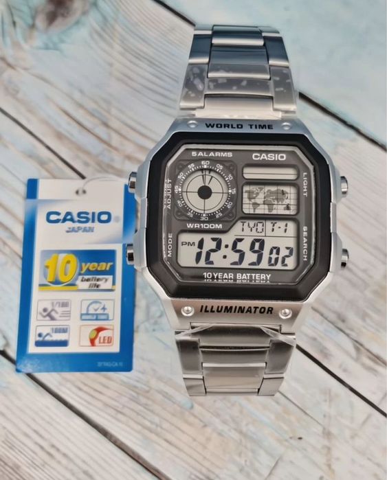 Мужские часы Casio Illuminator AE-1200 Новые
