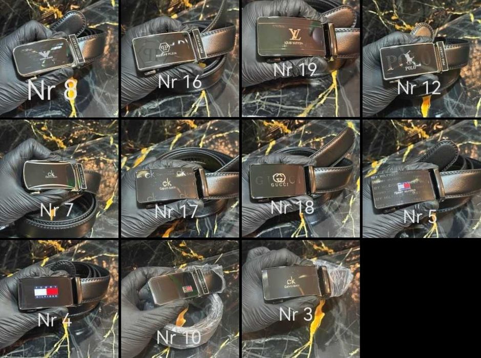 Nowe Paski do spodni Męskie pasek plus klamra Duży wybór