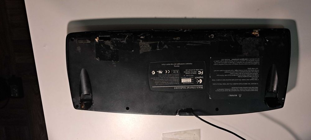 Клавіатура Logitech Black Internet Keyboard (Y-ST39), PS/2