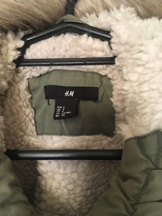 Zimowa kurtka H&M