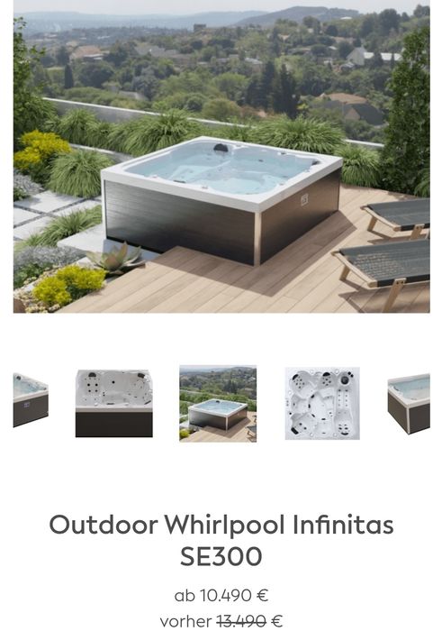Jacuzzi ogrodowe Infinitas SE300 Made in Germany