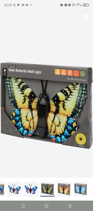 Świecący motyl WYSYLKA GRATIS!!!