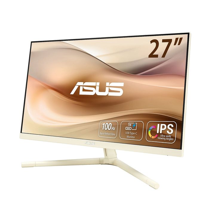 Монітор ASUS VU279CFE-M 1080 Oat Milk (90LM09IM-B01K70)