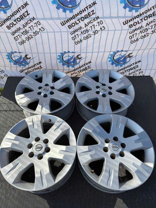 Оригінальні диски Nissan 6 114.3 R17