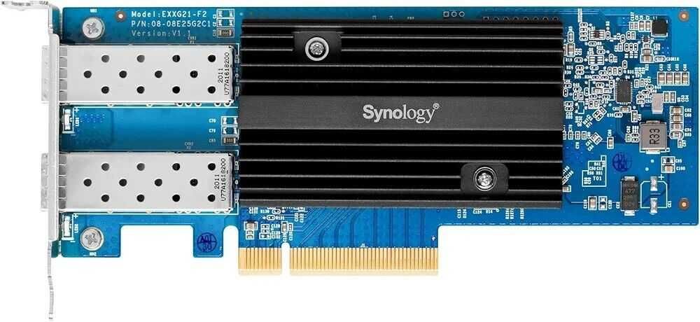 Synology E10G21-F2 Placa de Rede 10GbE SFP+ Dual  NOVO
