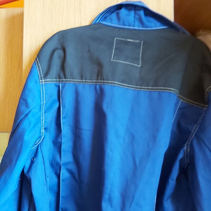 Bluza robocza , dwukolorowa z drelichu