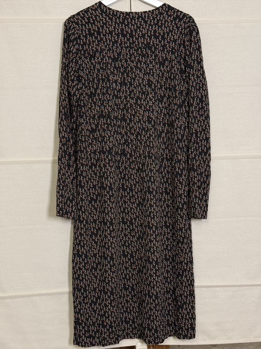 MIDI sukienka w kwiatuszki L