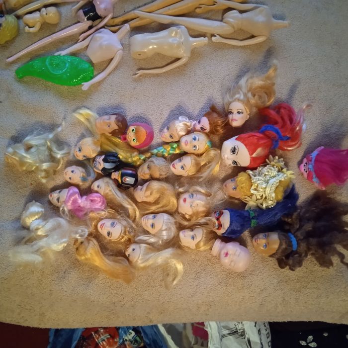 Куклы под реставрацию, ремонт.