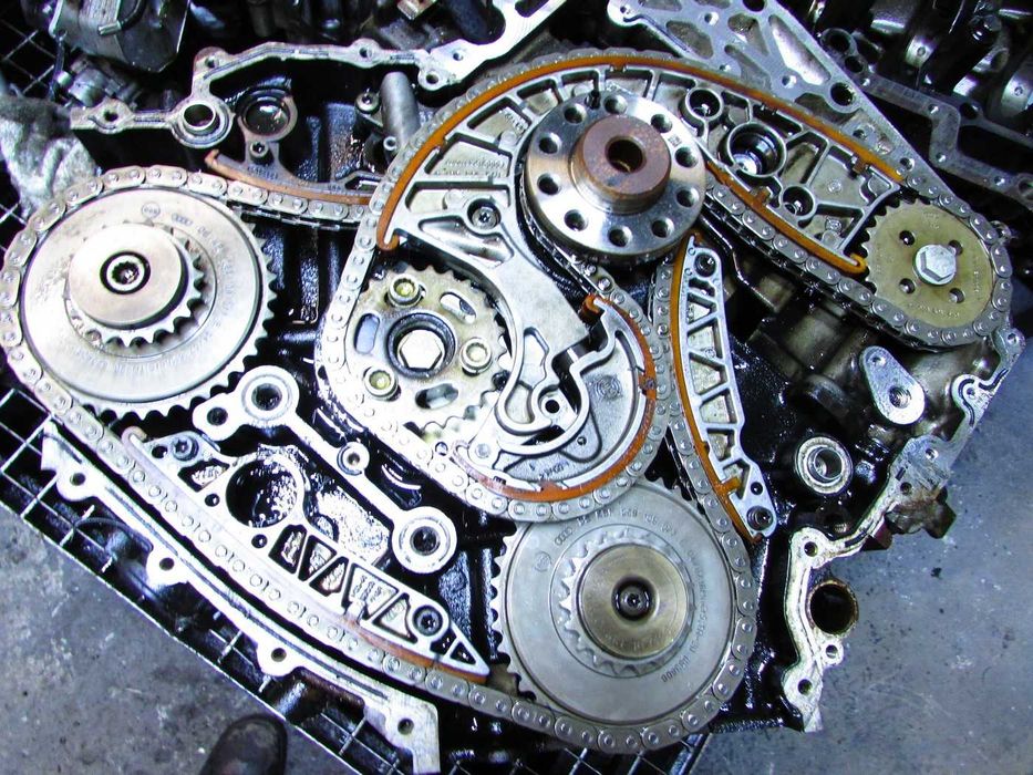Rozrząd slizg napinacz łańcuch audi a6 c6 3.0 tdi v6 ASB