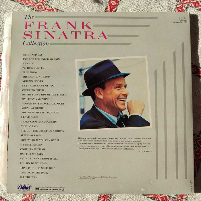 2 discos vinil - Frank Sinatra - Collection - Capitol - duplo