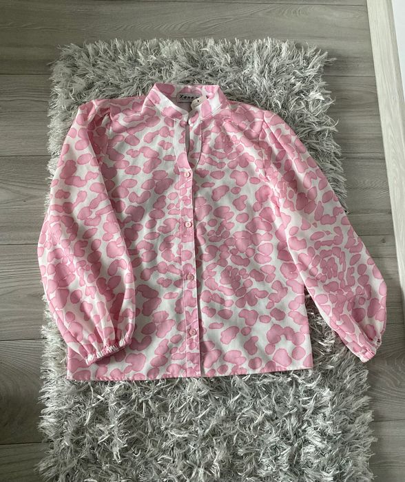 Koszula wiskoza i len S/M