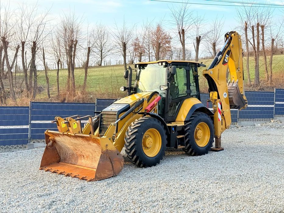 Caterpillar * Koparko Ładowarka * CAT 444 F2  * Caterpillar  * Joystick  Sprowadzona