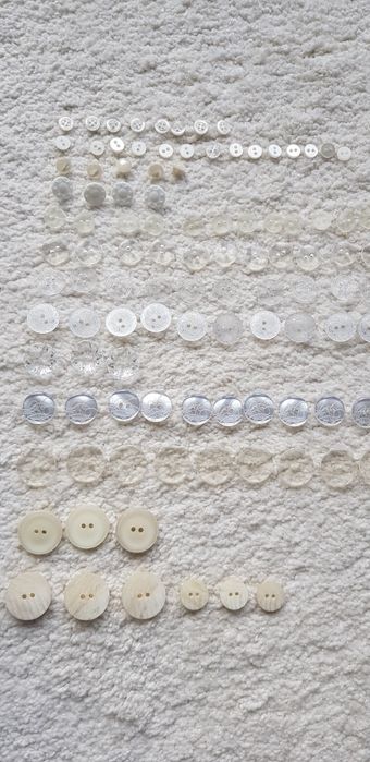 Guziki 164 szt LIKWIDACJA