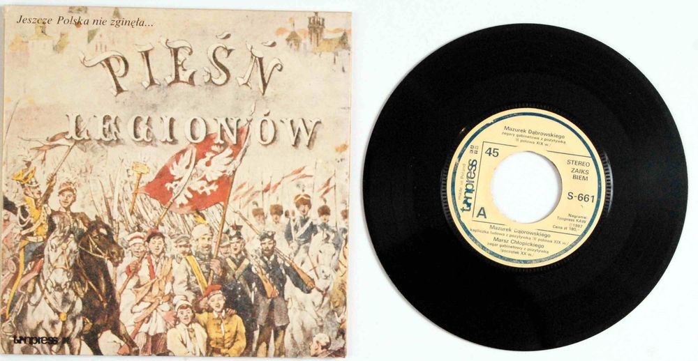 Józef Wybicki - Pieśń Legionów 2SP MiniAlbum s.EX-