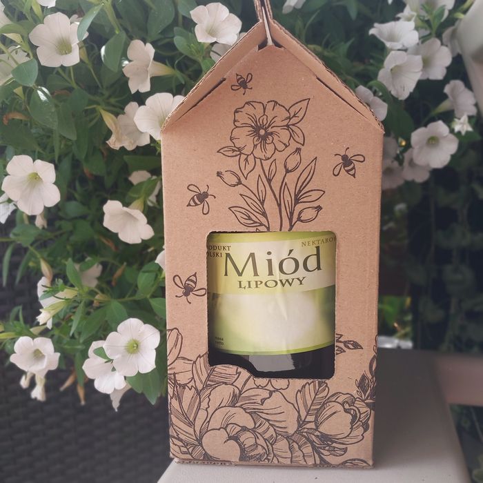 Miód prawdziwy NATURALNY z opakowaniem