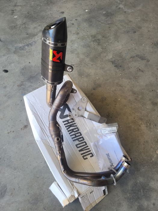 Escape akrapovic Mt07 , TRACER 700 , XSR 700