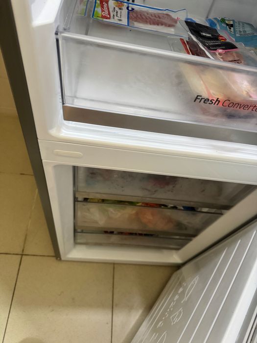 Frigorífico cinza Lg