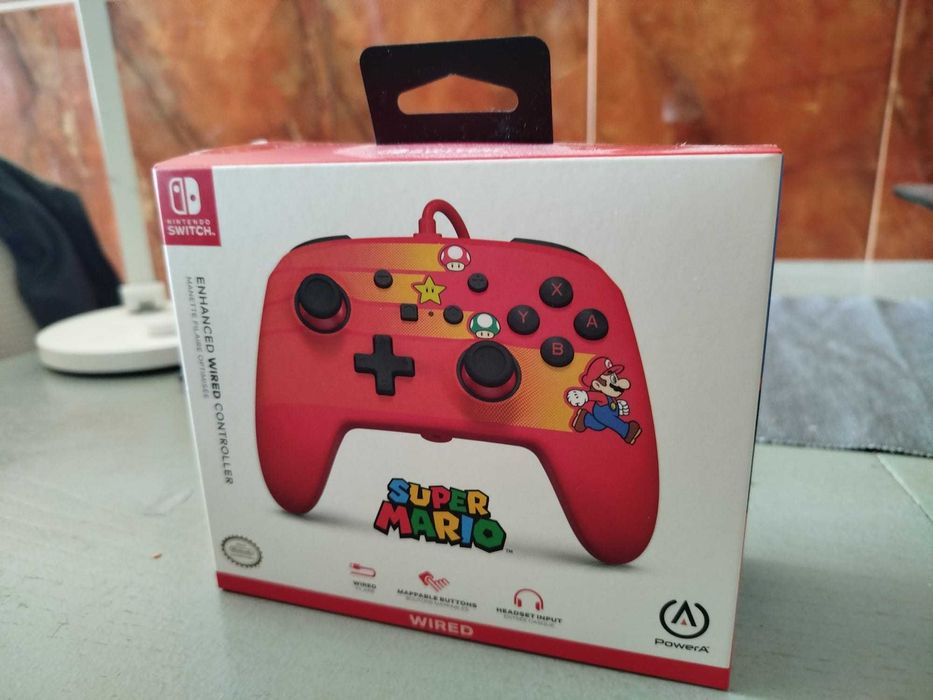 Comando para Nintendo Switch Super Mario