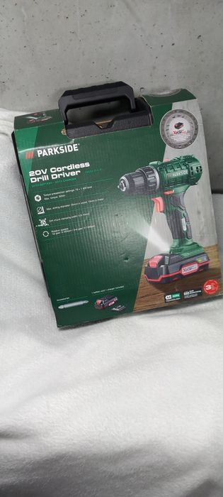 Nowa wiertarko-wkrętarka Parkside 20V