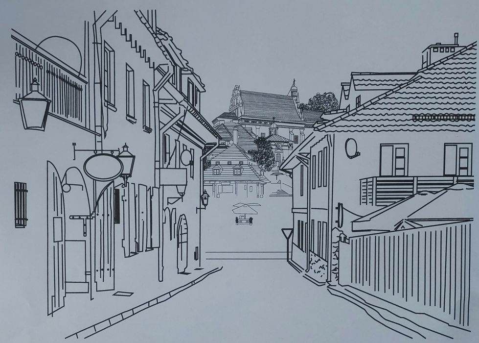 Grafika - Puławy, Kazimierz Dolny