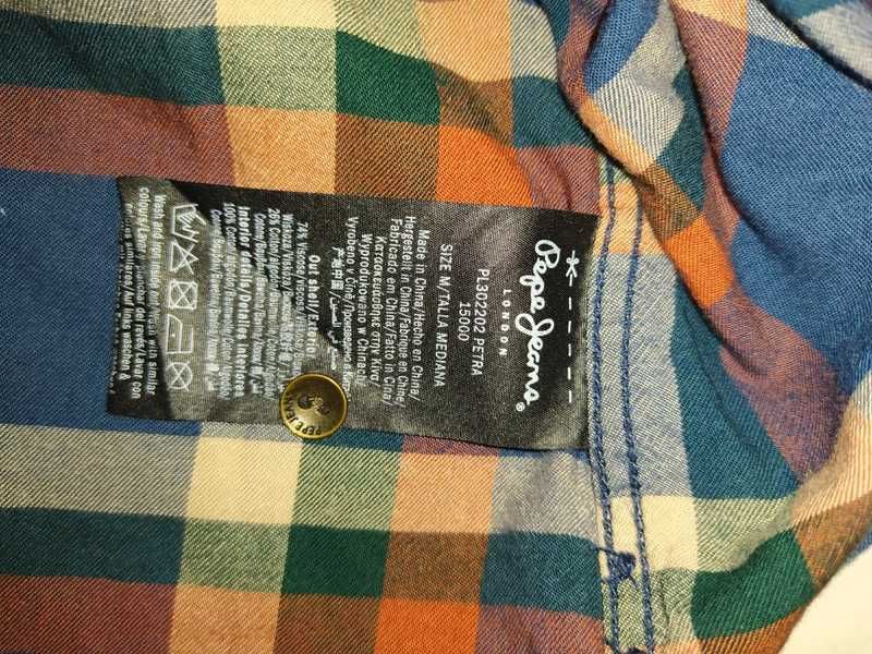 Camisa Azul Esverdeada Pepe Jeans
