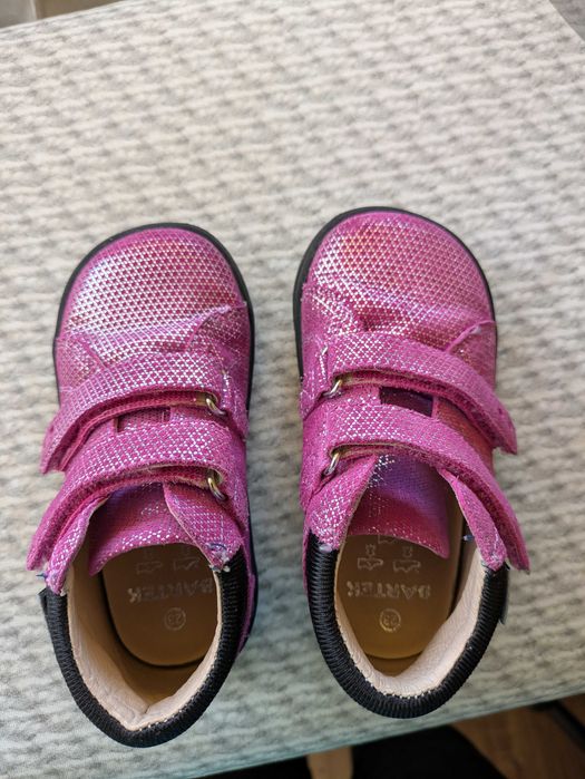 Różowe trzewiki barefoot dla dziewczynki BARTEK r. 23