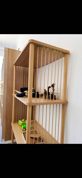 Estantes, kalax com pés/suporte em metal Ikea e estante homa