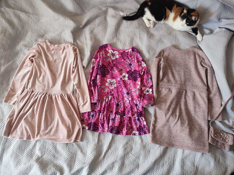 платья 8шт  pepco oshkosh  gymboree h&m beneton