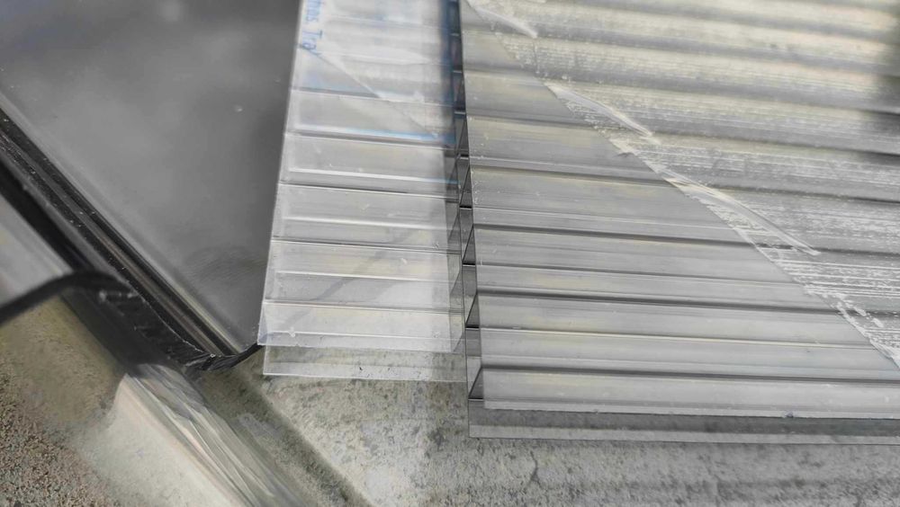 Szyby okna z poliwęglanu płyty poliwęglanowe dach zadaszenie plastik