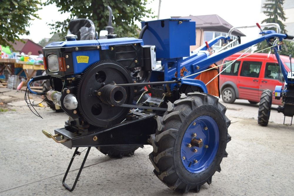 Доставка Безкоштовна до 100 км, Мотоблок Zubr 8 к. с + електростартер