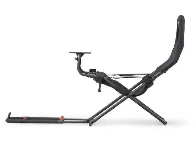 Fotel Playseat Challenge Actifit Wyścigowy Czarny Welur z Kierownicą