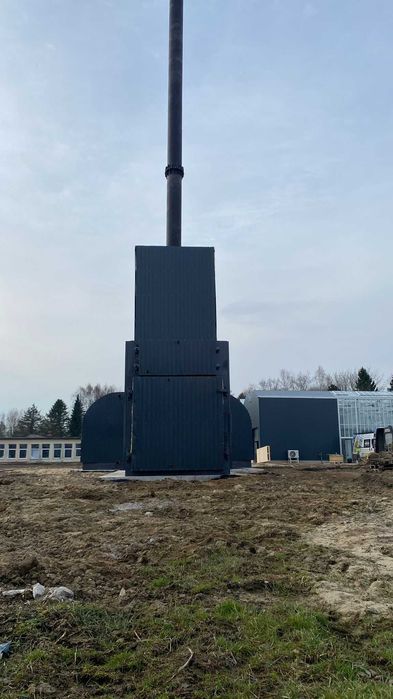 Kocioł na słomę biomasę 1000kw