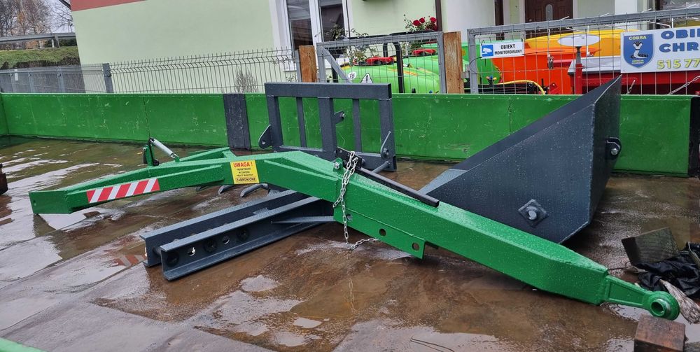 Łyżka ta tylni wysięgnik podnośnik na linkę 80cm szeroka