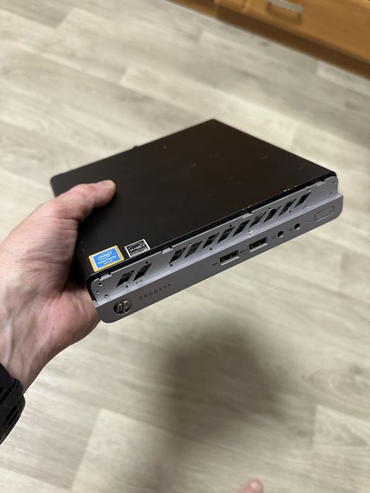 Міні-ПК HP ProDesk 400 G4 Mini / Pentium G5400T / 4GB / SSD 4TB (Без БЖ)