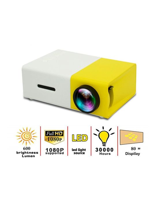 Mini Projetor Portátil Multimédia