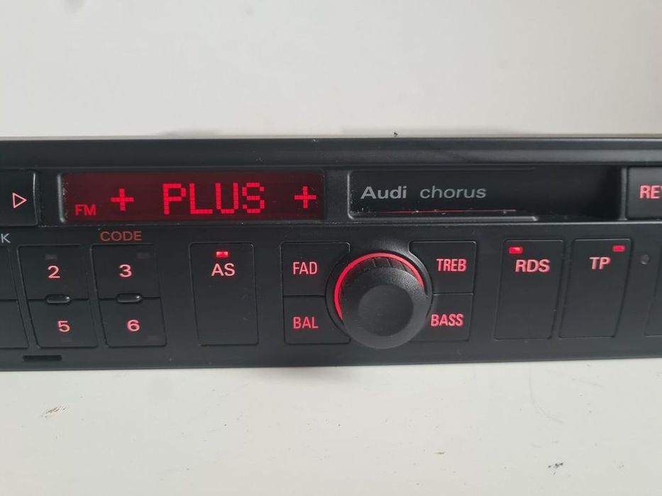 radio audi chorus 1 a3 8l a2 a4 b5 a6 c5 a8 tt 22cm idealne kod
