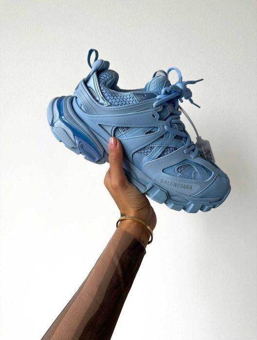 Кроссовки Balenciaga Track 3.0 Full Blue Premium
