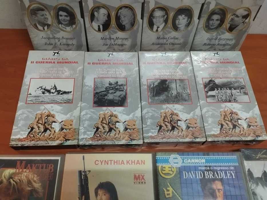 224 DVDs de música e 94 cassetes de qualidade