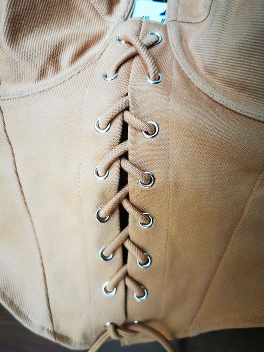 Gorset prążkowany Tezenis 85B