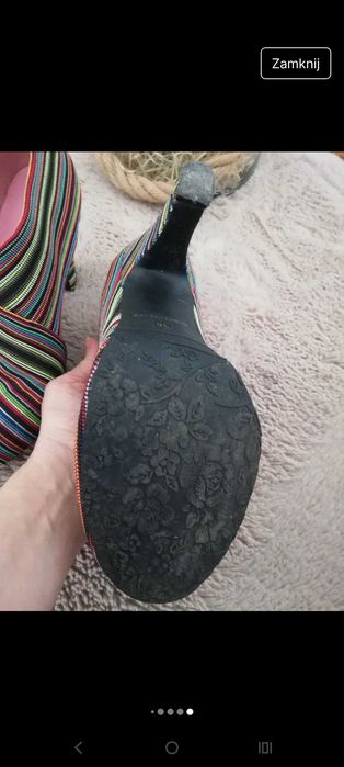 Piękne stylowe botki rozm. 38