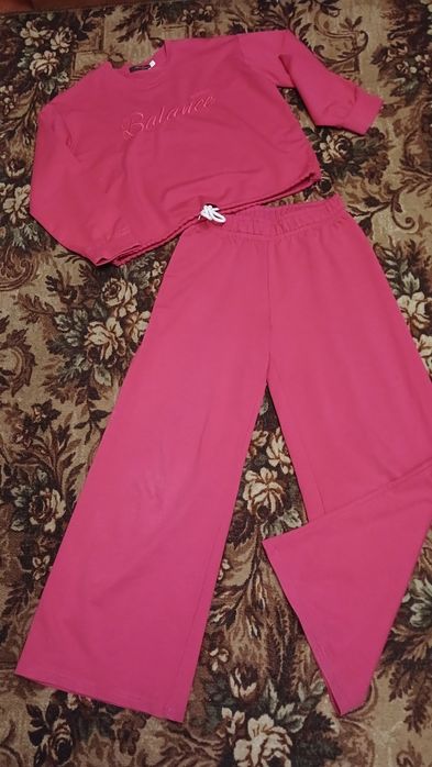 Костюм спортивний рожевий для дівчинки
