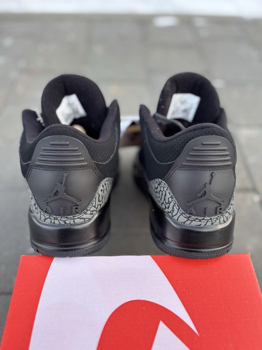 Кросівки Nike Air Jordan 3 Retro Black Cat